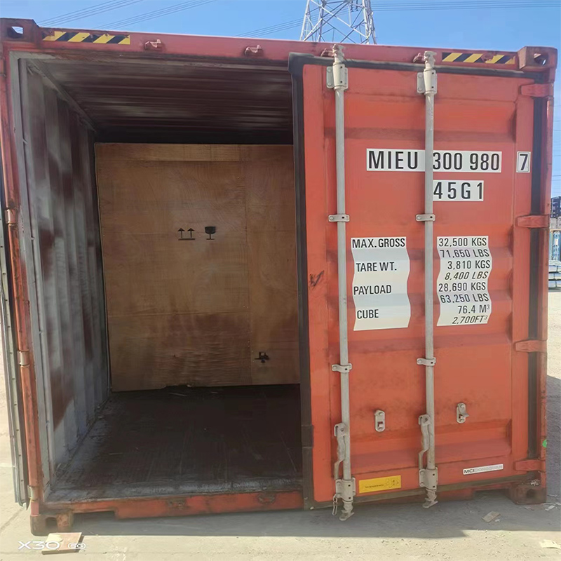 Vertical Machine Center VMC1260 Loading Container 40HC